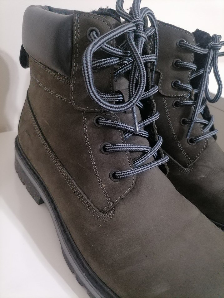 Gri Süet Erkek Botlar - Görsel 2