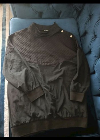 Kadın Siyah Düğmeli Balıkçı Yaka Ceket missemramis marka - Görsel 2