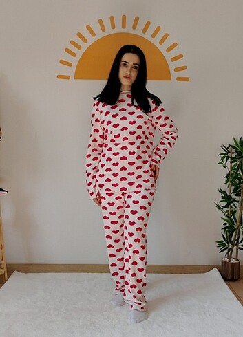 Diğer Anne çocuk pijama takımı