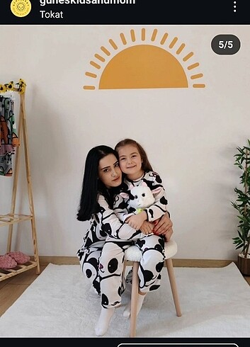 Diğer Anne çocuk pijama takımı