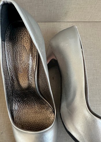 Zara Gri Tokalı İnce Topuklu Kadın Stiletto