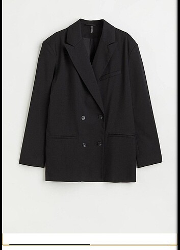 H&M siyah blazer