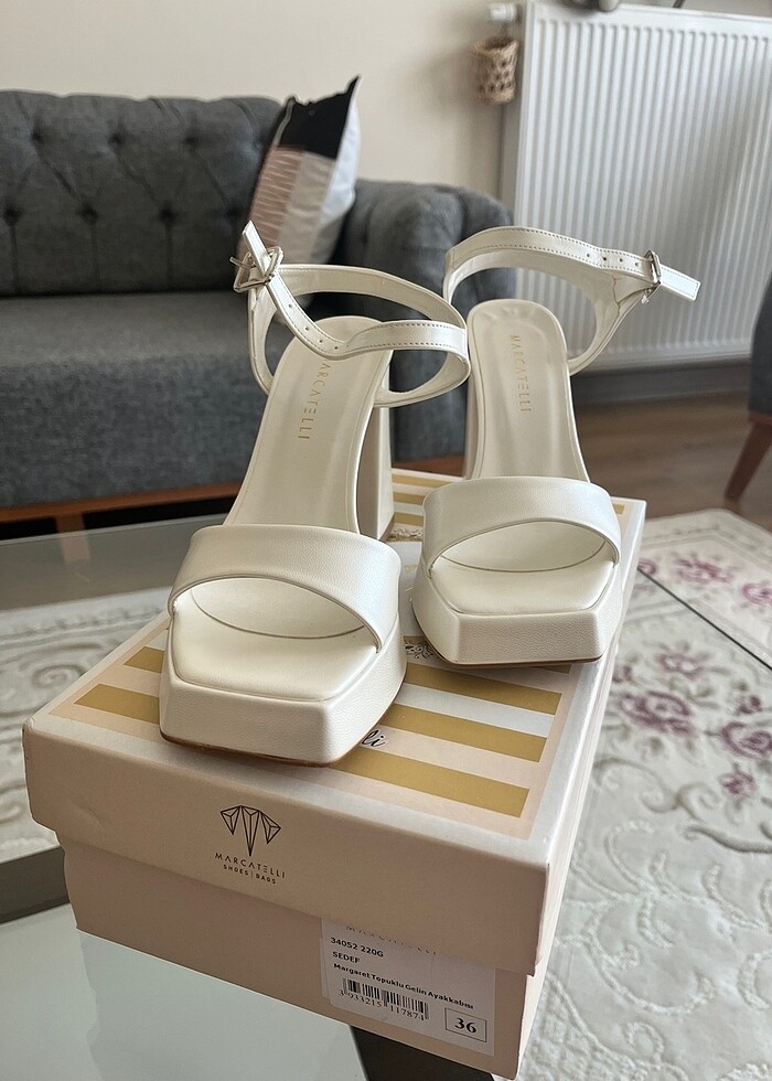 Marcatelli gelin ayakkabısı - Görsel 5