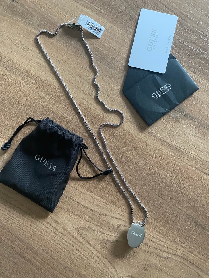 Guess Gri aslan Zincir Kolye - Görsel 2