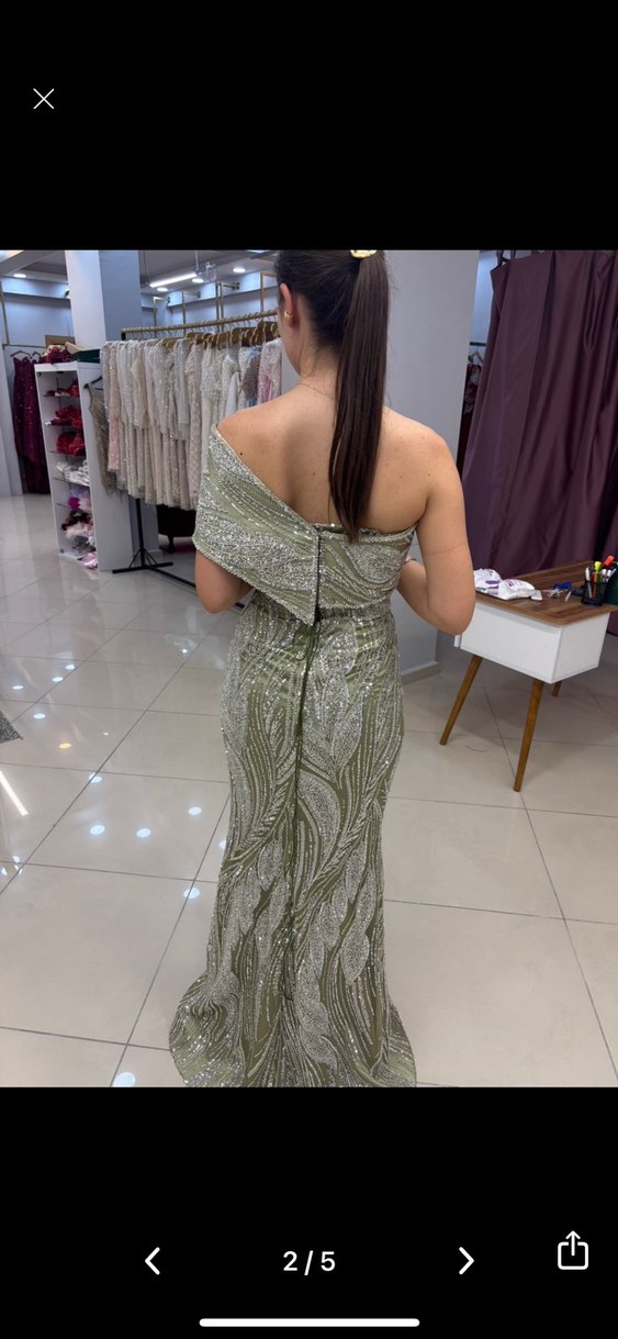 Uzun Abiye Elbise - Görsel 4