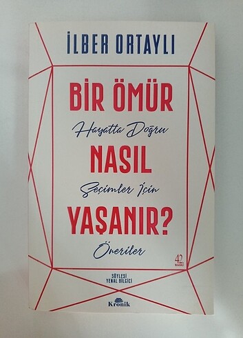 İlber Ortaylı Bir Ömür Nasıl Yaşanır? Kitap, Roman, Hikaye, Tari