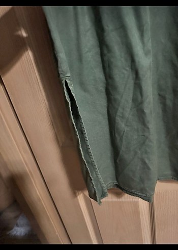 Kemerli V Yaka Salaş Kadın Yelek - Görsel 4