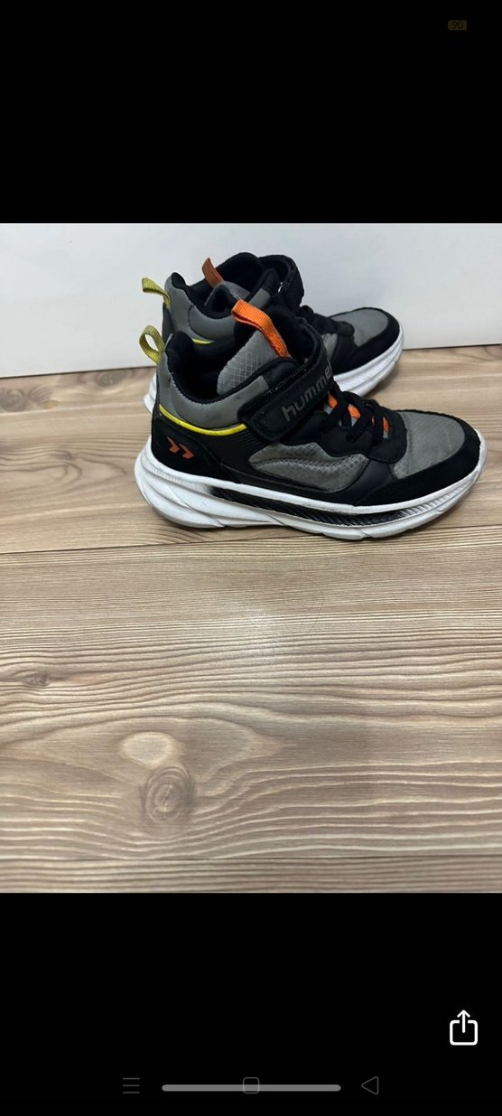 Hummel Dominica Jr. Gri Erkek Spor Ayakkabı - Görsel 5