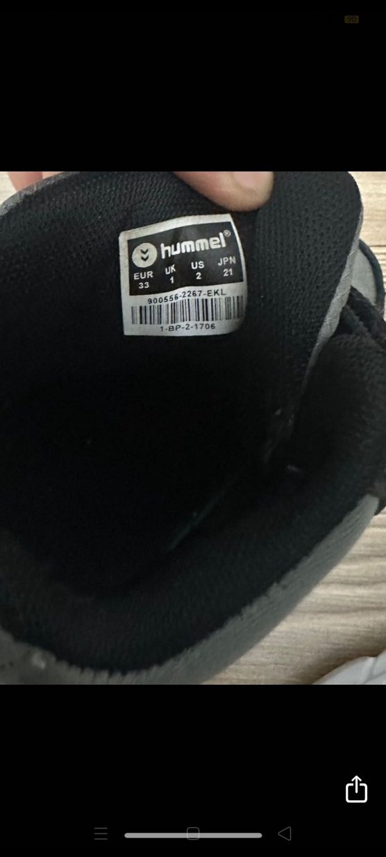 Hummel Dominica Jr. Gri Erkek Spor Ayakkabı - Görsel 4