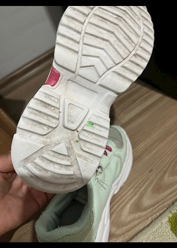 Kız Çocuk Renkli Baskılı Spor Ayakkabı - Görsel 5