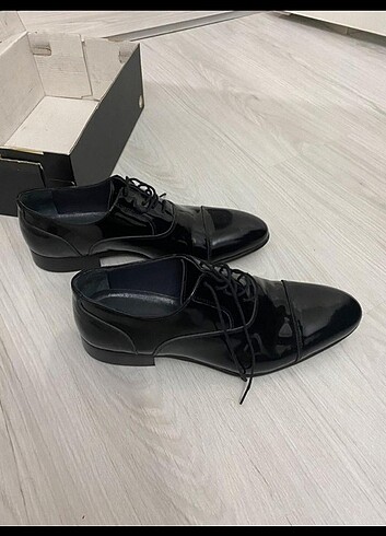 41 Beden siyah Renk Damat ayakkabısı