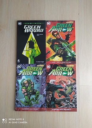 Green Arrow ilk yıl ve Yeni 52 cilt 1-2-3 