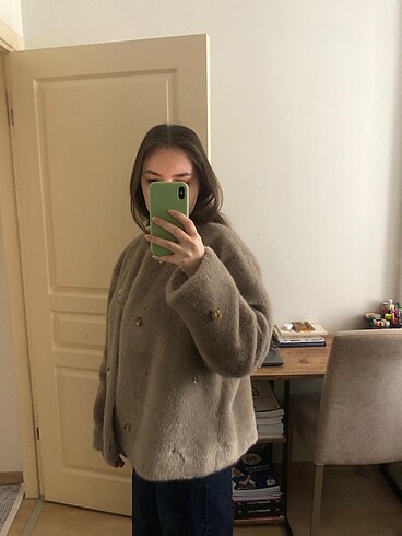 xl Beden ZARA VİRAL KÜRK