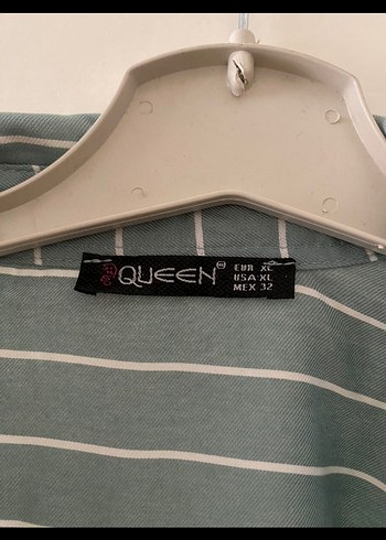 fıstık yeşili çizgili gömlek - Görsel 3