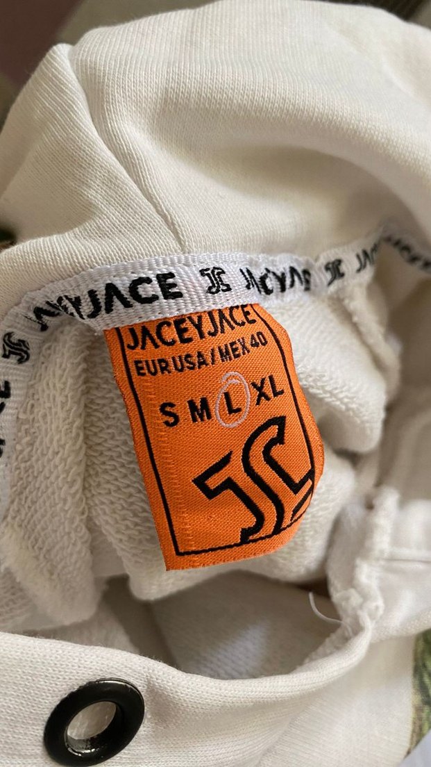 Beyaz Kapüşonlu Joker Baskılı Sweatshirt - Görsel 3