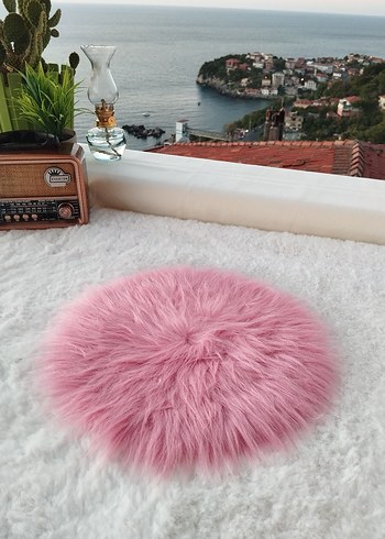 Madame Coco renkli peluş, tüylü supla
