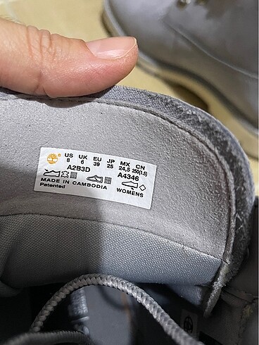 39 Beden mavi Renk Timberland bot su geçirmez