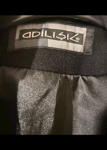 Siyah Kadın Uzun Kaban - Görsel 2