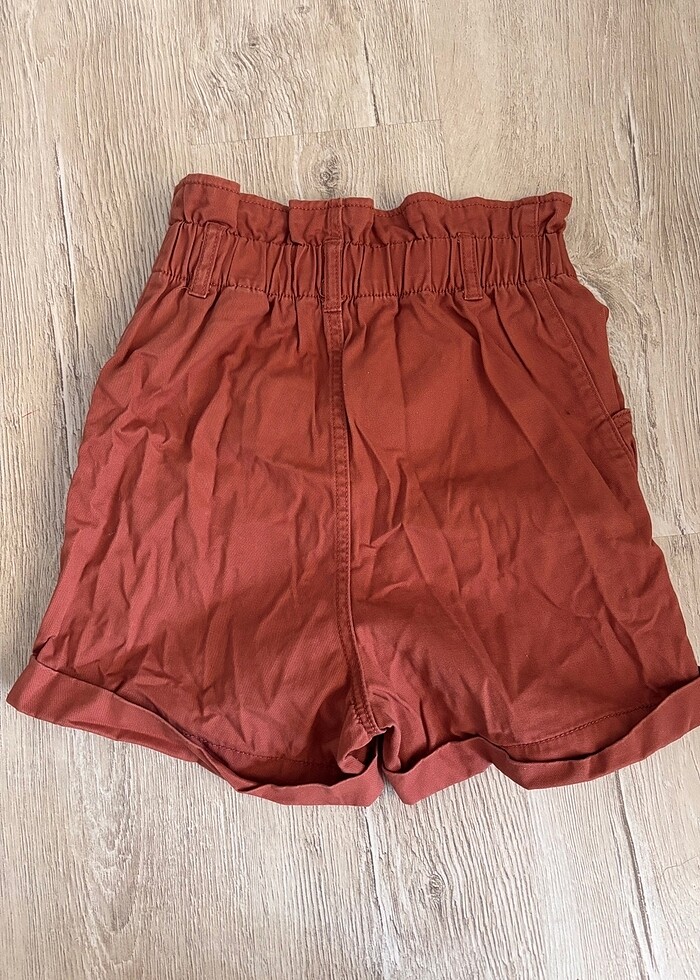 Kiremit rengi şort - Görsel 3