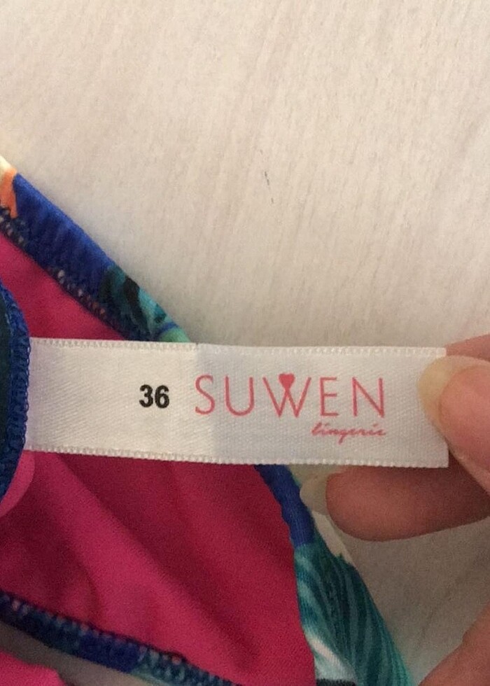 suwen çiçekli bikini takımı - Görsel 4