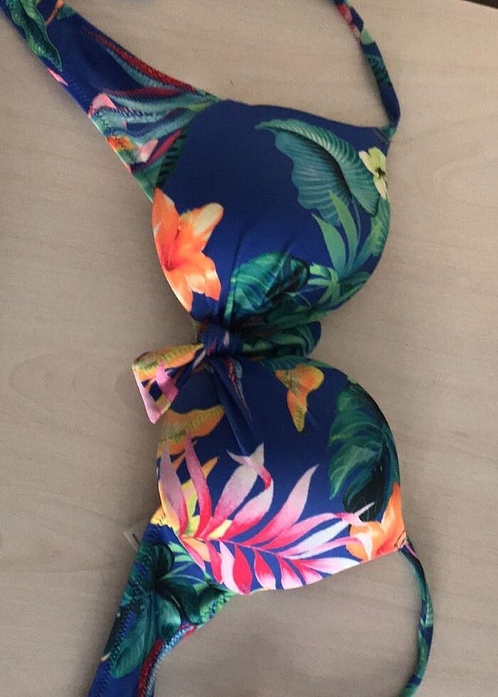 suwen çiçekli bikini takımı - Görsel 5