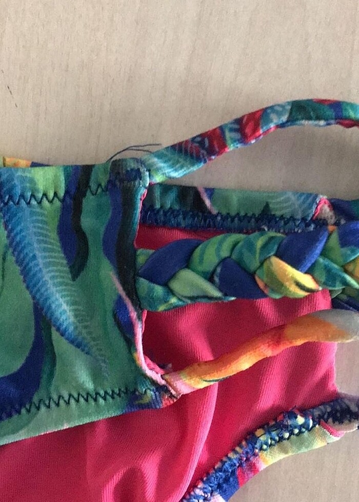 suwen çiçekli bikini takımı - Görsel 2