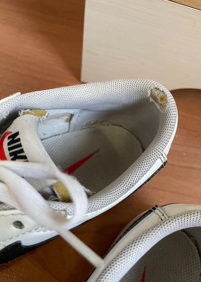 nike platform blazer spor ayakkabı - Görsel 3