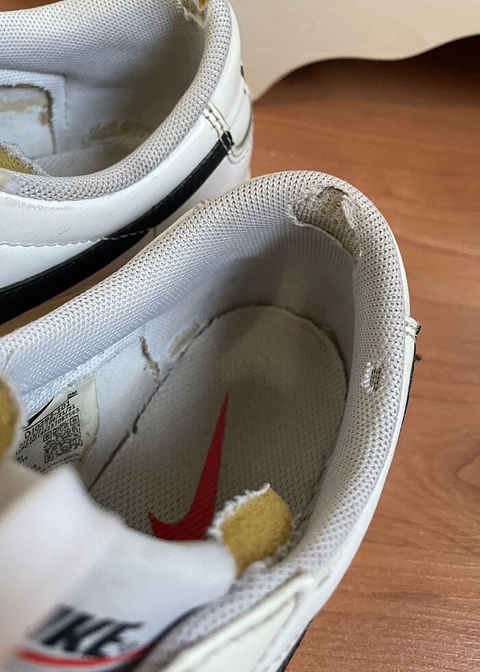 nike platform blazer spor ayakkabı - Görsel 2