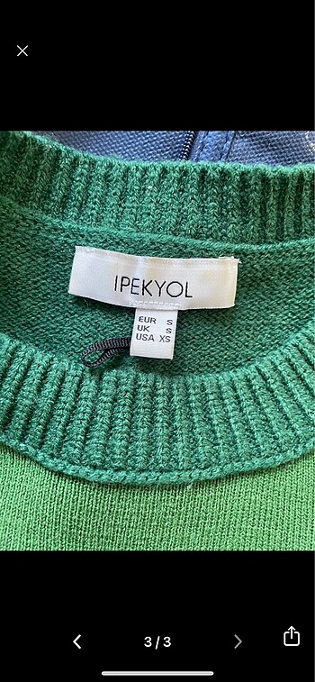 ipekyol yeşil kazak - Görsel 3