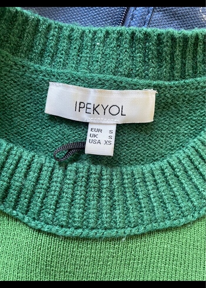 ipekyol yeşil kazak - Görsel 3