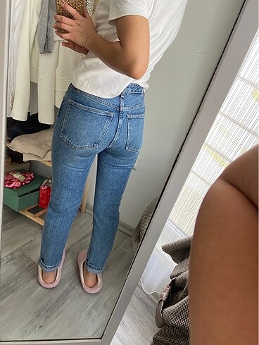 Zara Zara koyu mavi jean pantolon