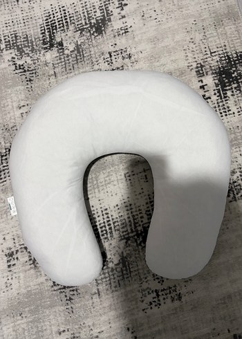 Desenli Gri Emzirme ve Hamile Yastığı - Görsel 2