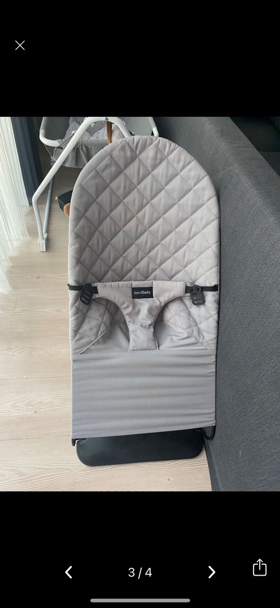 Gri Bebek Kanguru Ana Kucağı manuel - Görsel 2