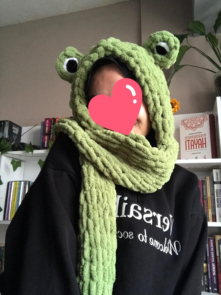 Kurbaga Bereli Atkı - Görsel 2