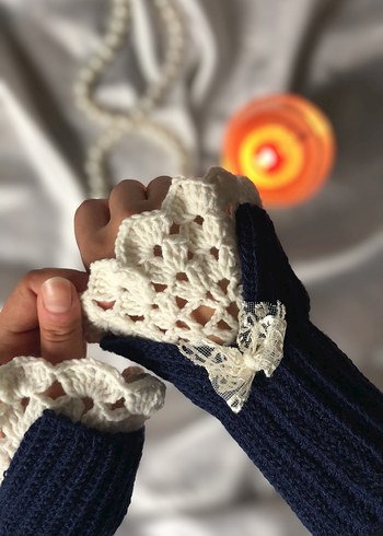 Vintage eldiven - Görsel 4