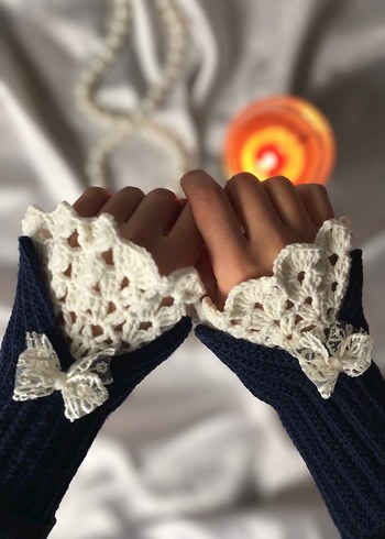 Vintage eldiven - Görsel 2