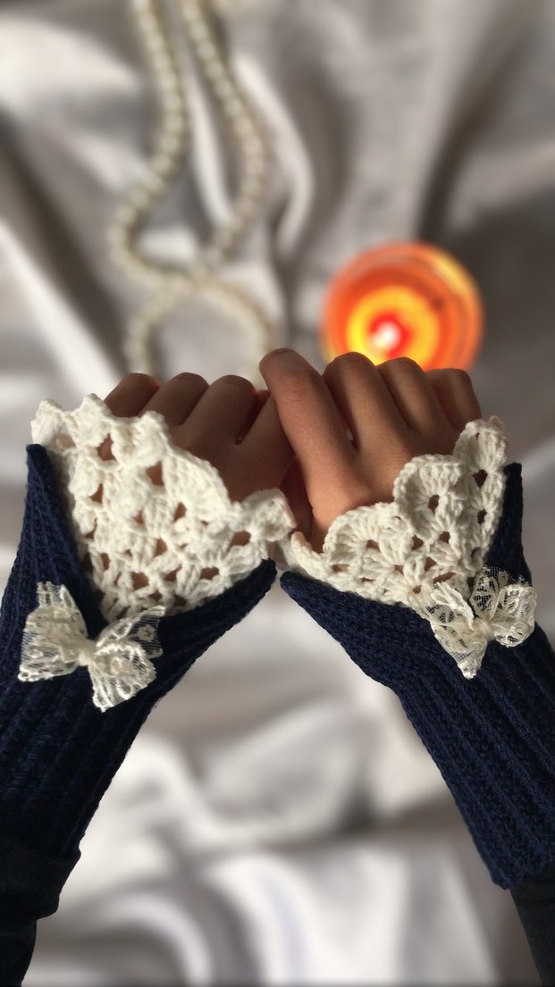 Vintage eldiven - Görsel 2