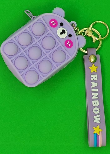 Renkli Çocuk Anahtarlıkları ve Popit Oyuncak - Görsel 5