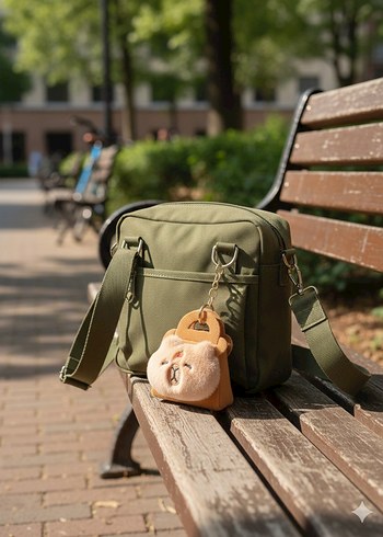 capybara çanta charmı - Görsel 3