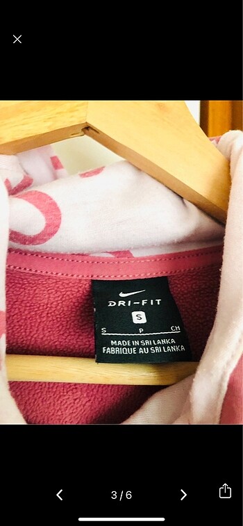 s Beden Nike içi polarlı sweatshirt