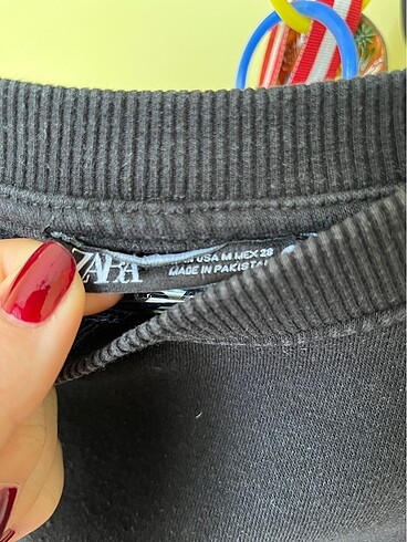 Zara Zara siyah sweatshirt