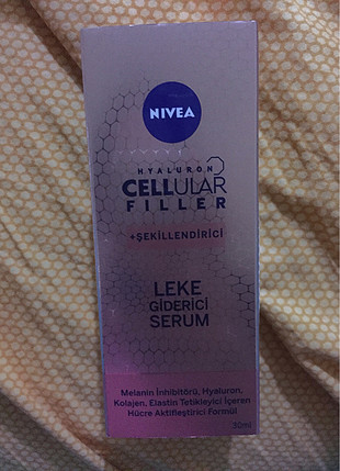 universal Beden çeşitli Renk Nivea leke giderici serum