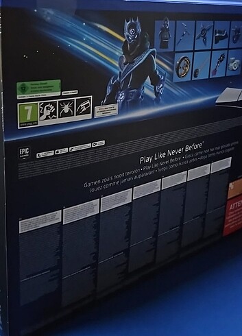 Sony PS5 DIGITAL EDITION FORTNITE KAPALI KUTU