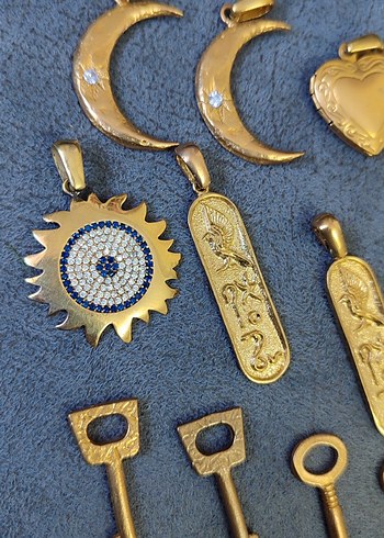 Saf Pirinçten Kolye Ucu Çeşitlerimiz - Görsel 8