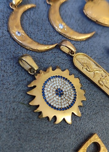 Saf Pirinçten Kolye Ucu Çeşitlerimiz - Görsel 2