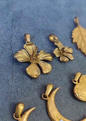 Saf Pirinçten Kolye Ucu Çeşitlerimiz - Görsel 3