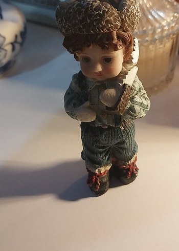 Pastel Kahverengi Figürin - Görsel 2