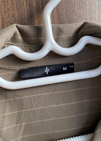 Bej Düğmeli Hamile Midi Bluz - Görsel 2