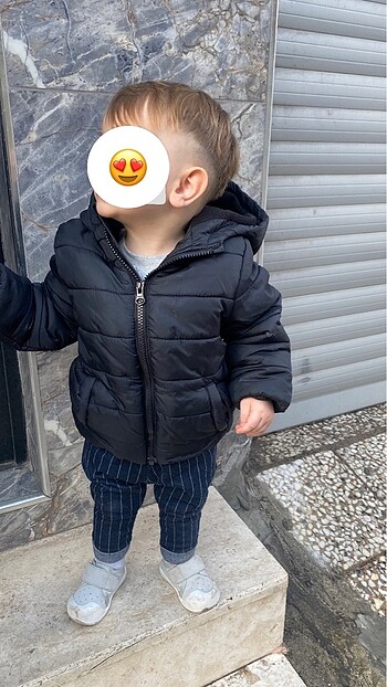 Erkek bebek şişme mont