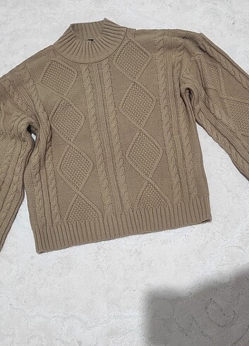 s Beden camel Renk Trendyolmilla camel örgü kazak